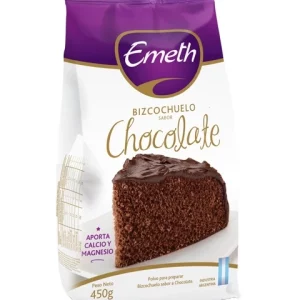 Bizcochuelo pouch chocolate x450gr