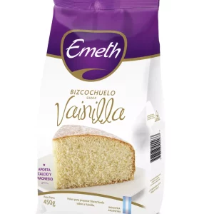 Bizcochuelo pouch vainilla x450gr