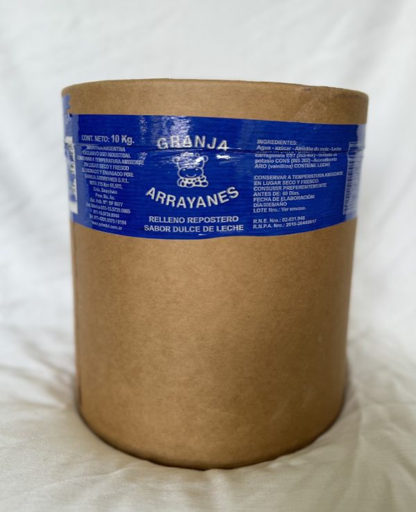 Dulce de leche "Arrayenes" x10kg