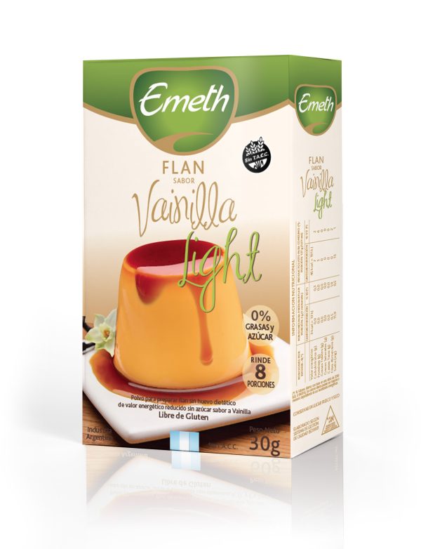 Flan Vainilla Light "Emeth" x30gr