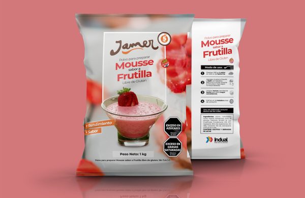 Mousse frutilla "Jamer" xkg