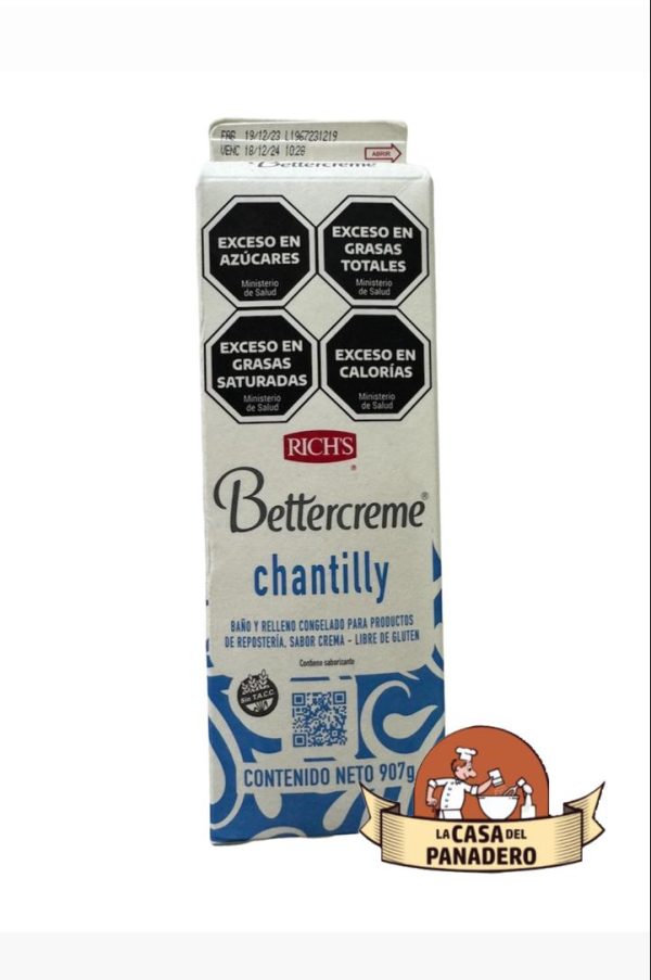 Crema Chantilly "Richs" x907gr