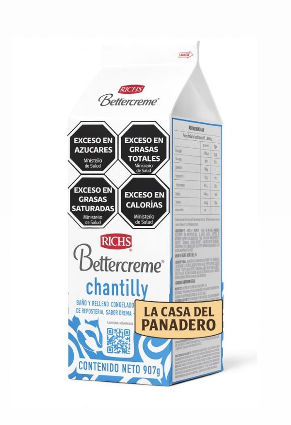 Crema Chantilly "Richs" x907gr