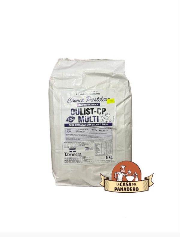 Crema Pastelera "Taxonera" x5kg Sin Cocción