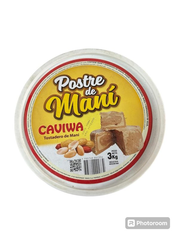 Postre De Mani (Mantecol) "Caviwa" x3kg