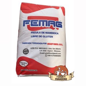 Fécula De Mandioca “Femag” x25kg