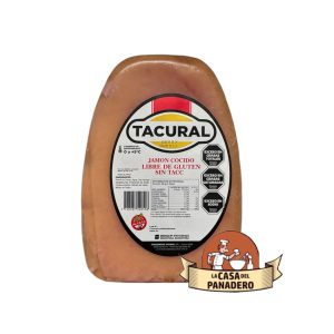 Jamón Cocido Con Cuero “Tacural”