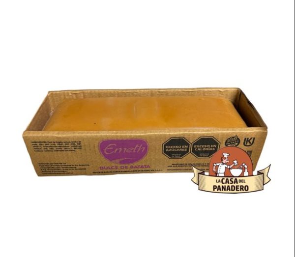 Dulce de batata x5kg "Emeth"