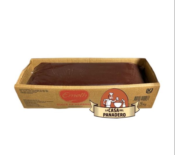 Dulce de membrillo x5kg "Emeth"