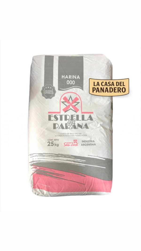 Harina 000 x25kg "Estrella Del Paraná"