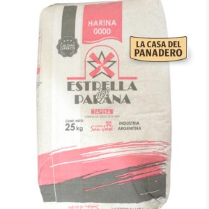 Harina 0000 x25kg "Estrella Del Paraná"
