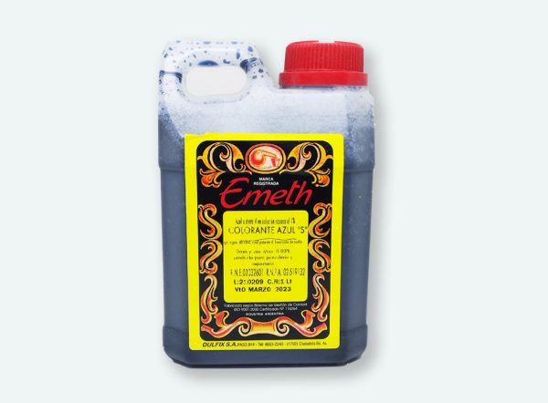 Colorante Azul x 1Lt "Emeth"