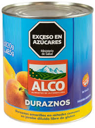 Durazno en Mitades "Alco" x820gr