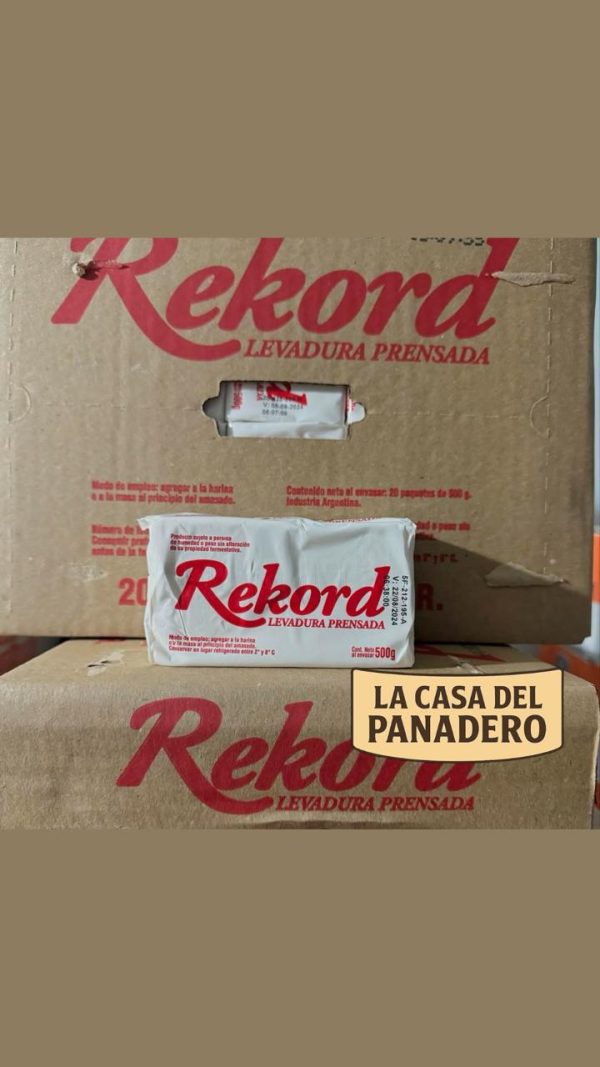 Levadura x500gr Caja x10kg "Rekord"