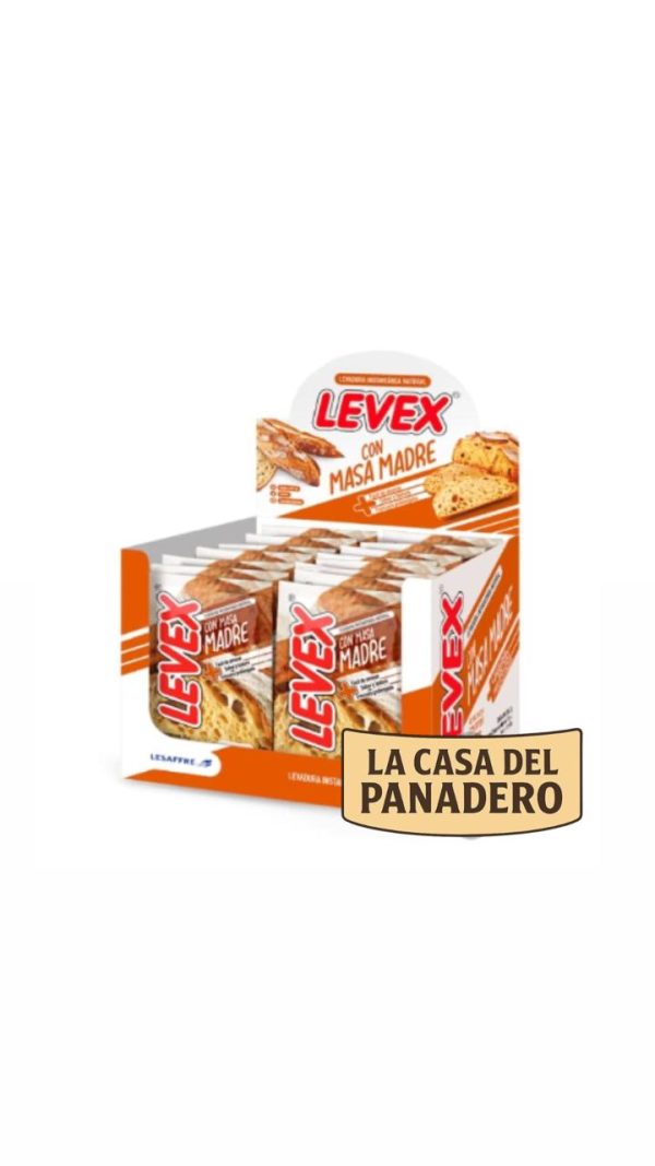 Levadura Masa Madre en Sobre x25 unidades x2 unidades x10gr c/u "Levex"