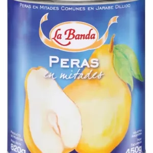 Peras en Mitades "La Banda" x820gr