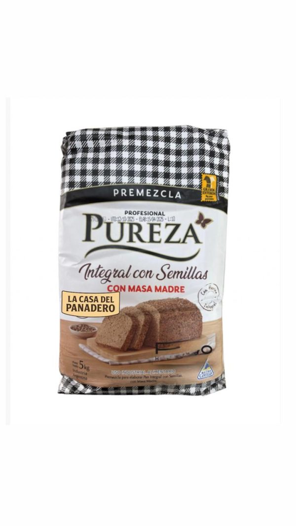 Harina Integral con Semillas "Pureza" x5kg