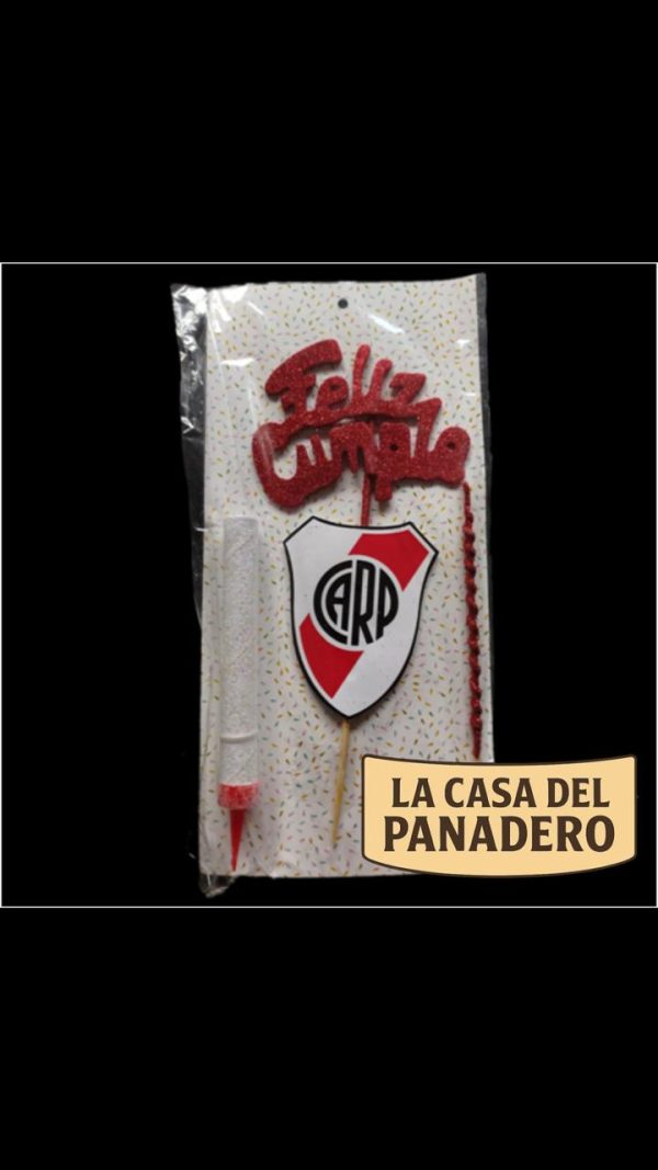Set de Vela Feliz Cumple River
