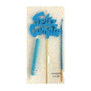 Set de Vela Feliz Cumple