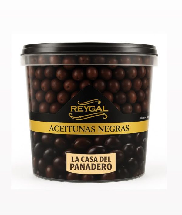 Aceituna Negra Con Carozo «Rey Gal» x5kg
