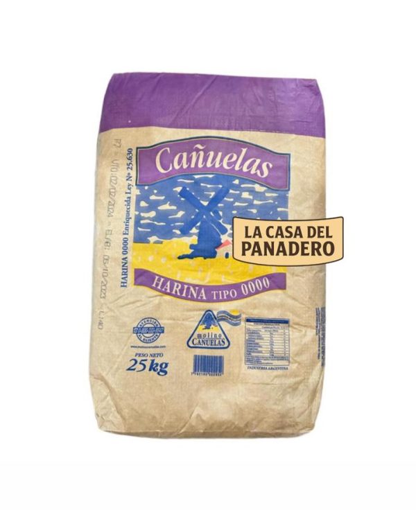 Harina Cañuelas 0000 x25kg