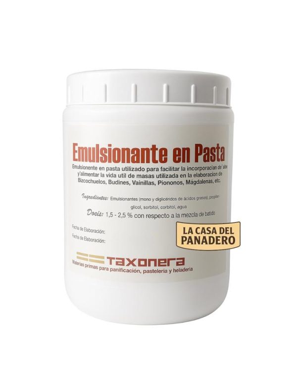 Emulsionante en Pasta "Taxonera" xkg