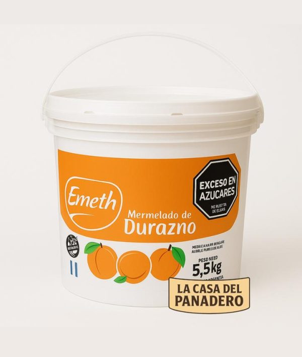 Mermelada de Durazno "Emeth" x5.5kg