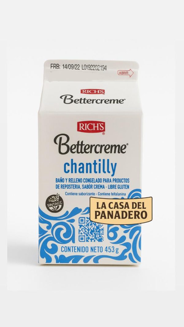 Crema Chantilly "Richs" x453gr