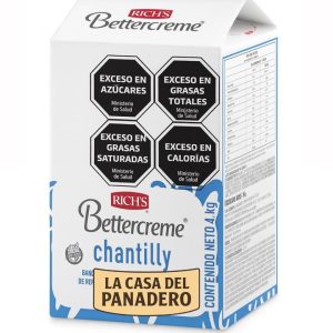 Crema Chantilly "Richs" x4Lt