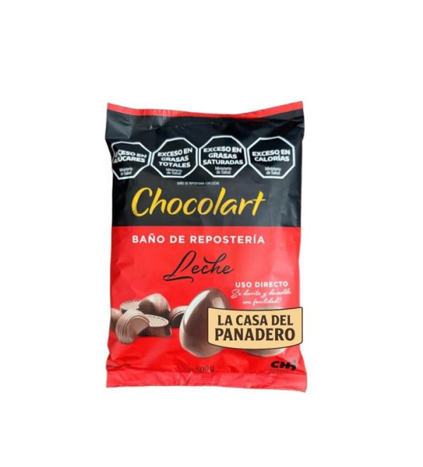 Chocolate "Chocolart" Con Leche x500gr