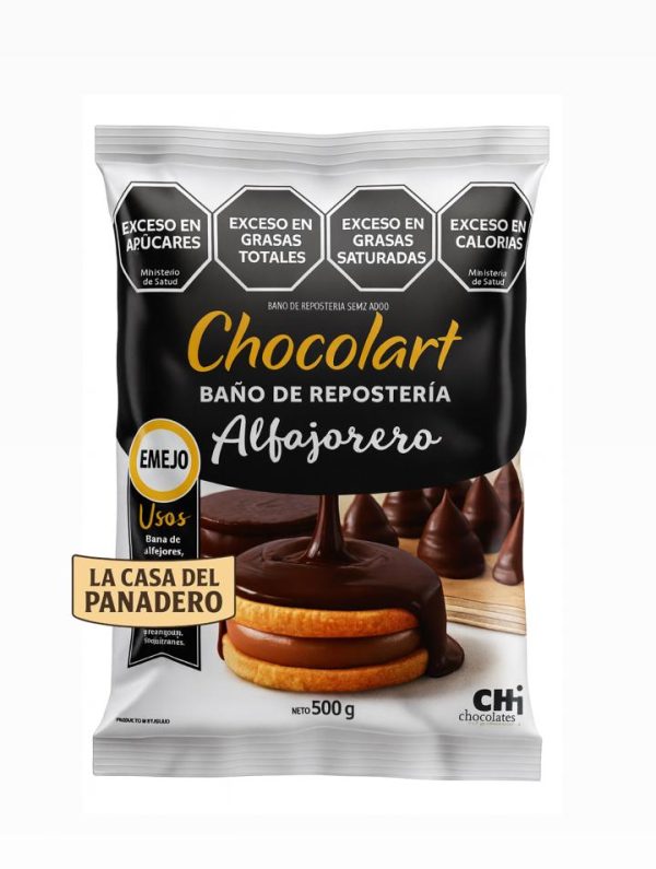 Chocolate "Chocolart" Semiamargo Alfajorero x500gr