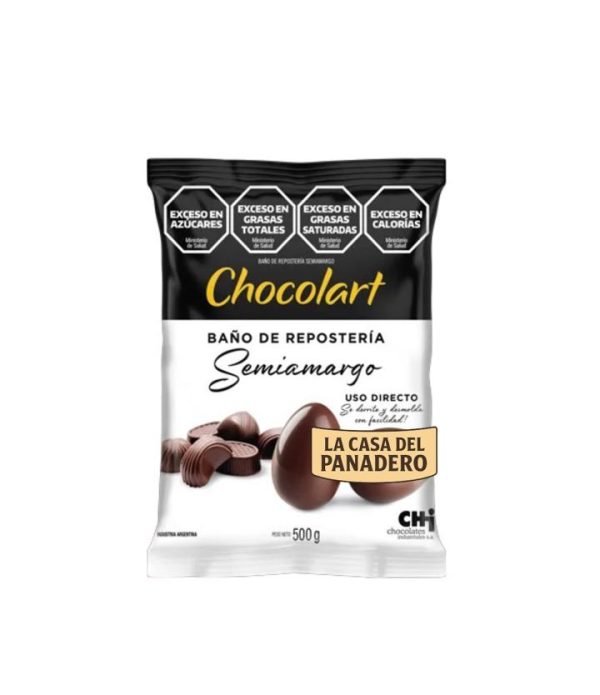 Chocolate "Chocolart" Semiamargo x500gr