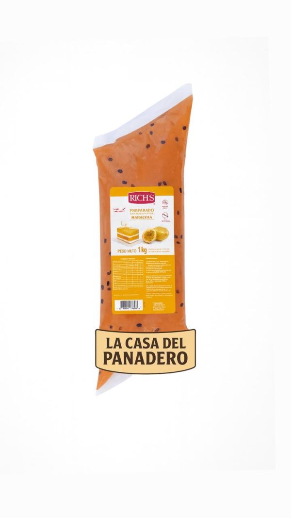 Mermelada Preparado a Base de Pulpa de Maracuyá x1kg "Richs"