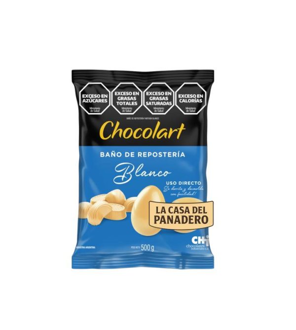 Chocolate "Chocolart" Blanco x500gr