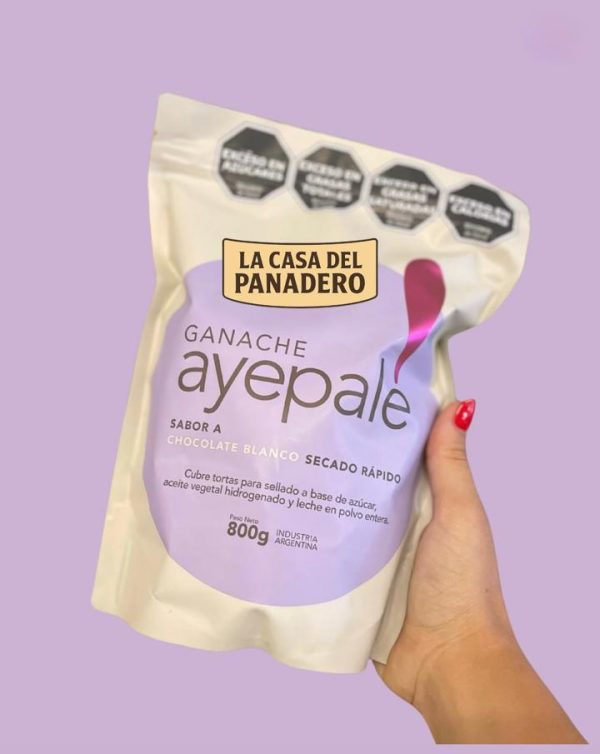 Ganache Blanco x800gr "Ayepale"
